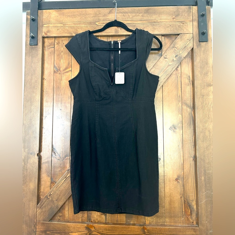 Free People denim dress